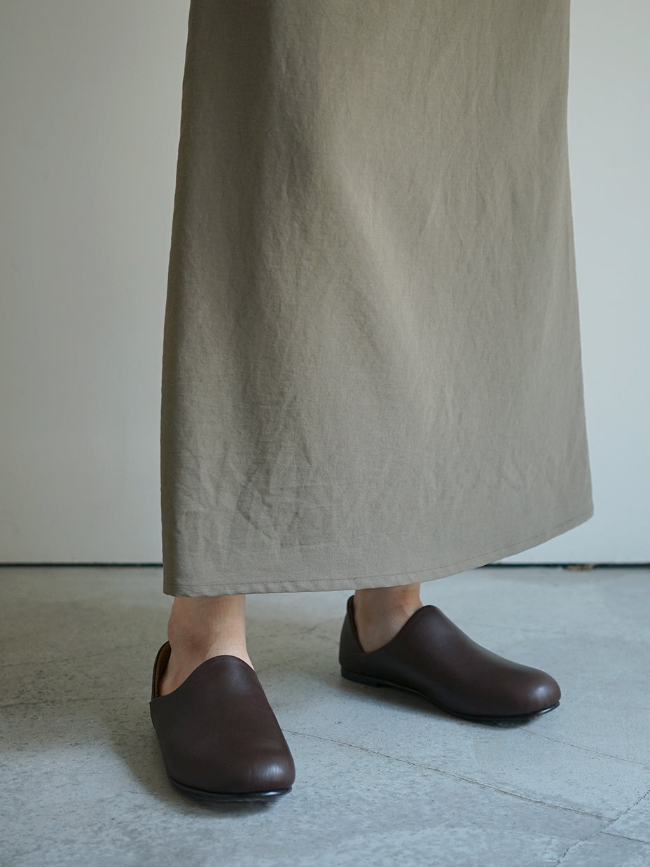 AUTTAA / room shoes Ⅱ “TAUPE” – steef online