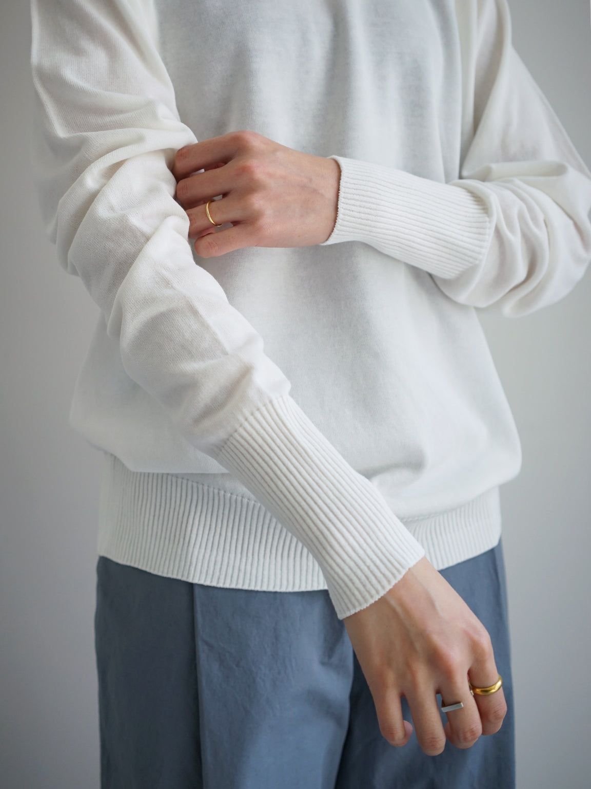 TORICI / スプリームセーター “WHITE” – steef online