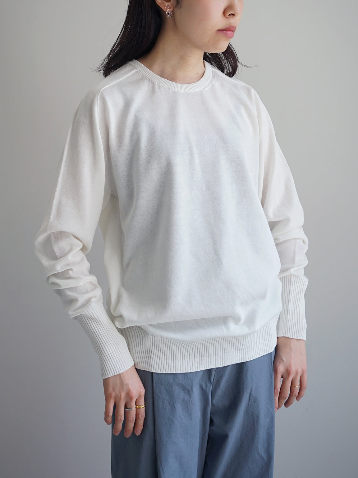 TORICI / スプリームセーター “WHITE” – steef online